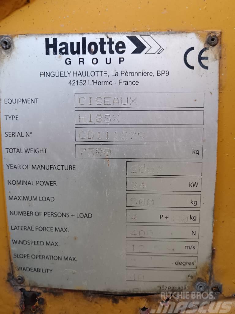 Haulotte H 18 SX Saxlifte