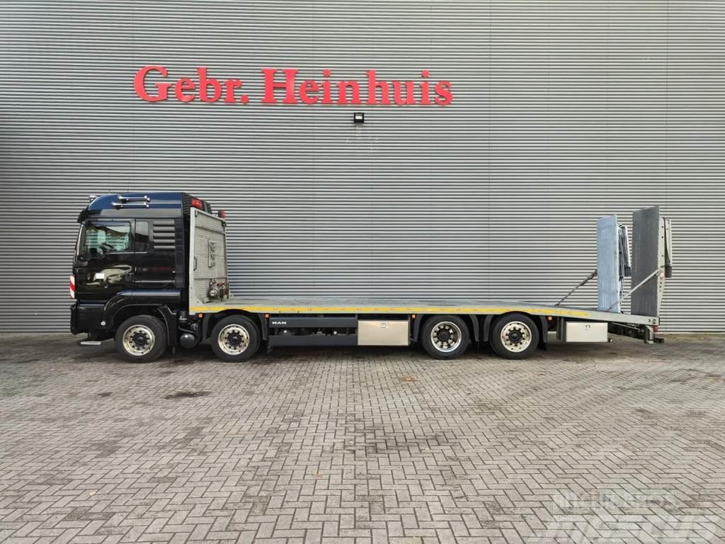 MAN TGS 35.470 8x3 Euro 6 Winch German Truck! Autotransportere / Knæklad