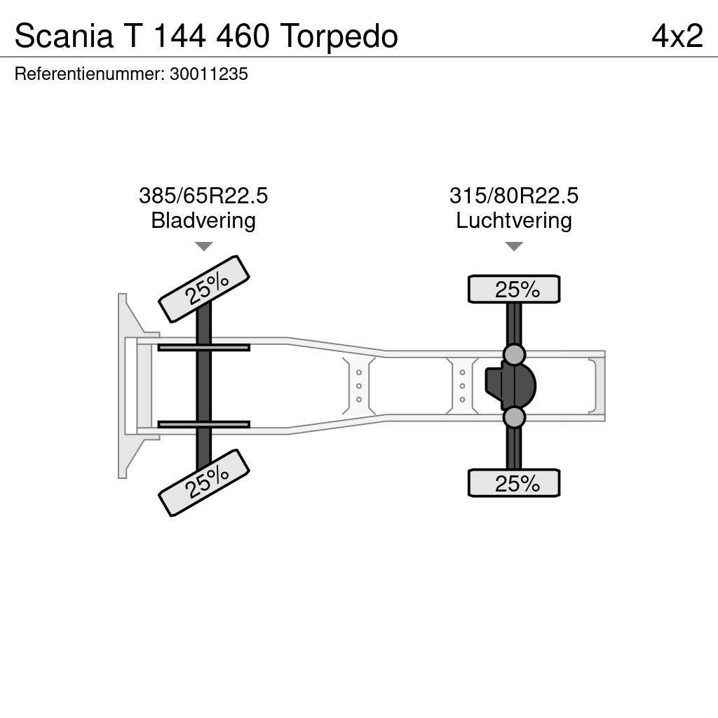 Scania T 144 460 Torpedo Trækkere
