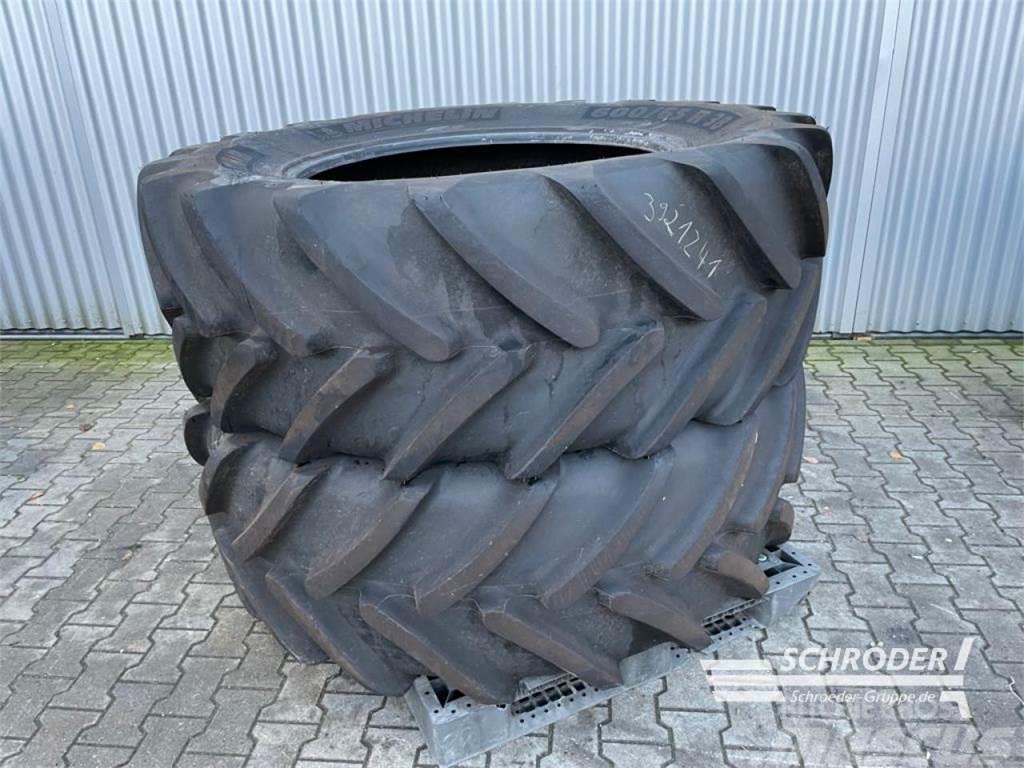 Michelin 2X 600/65 R38 Hjul, Dæk og Fælge