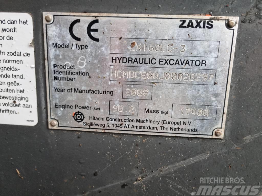 Hitachi ZX 160 Gravemaskiner på larvebånd