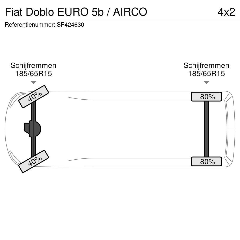 Fiat Doblò EURO 5b / AIRCO Varebiler