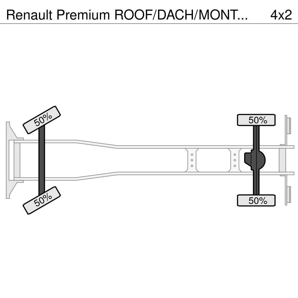 Renault Premium ROOF/DACH/MONTAGE!! CRANE!! HMF 22TM+JIB+L Kraner til alt terræn