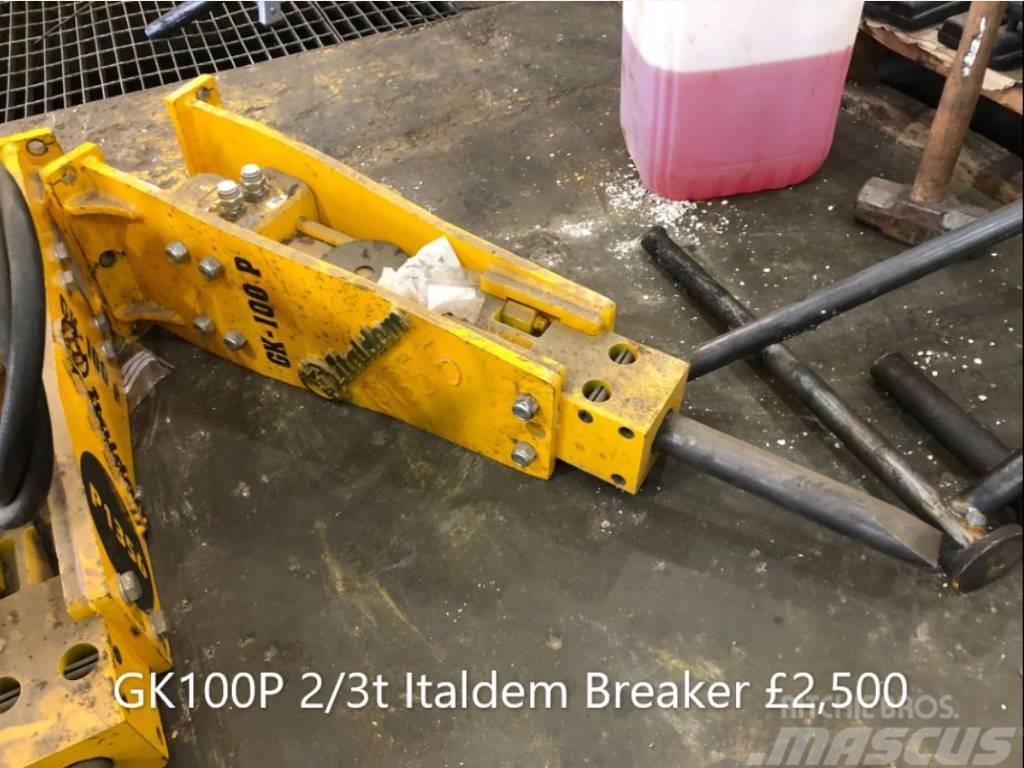 Italdem GK100P Hydraulik / Trykluft hammere