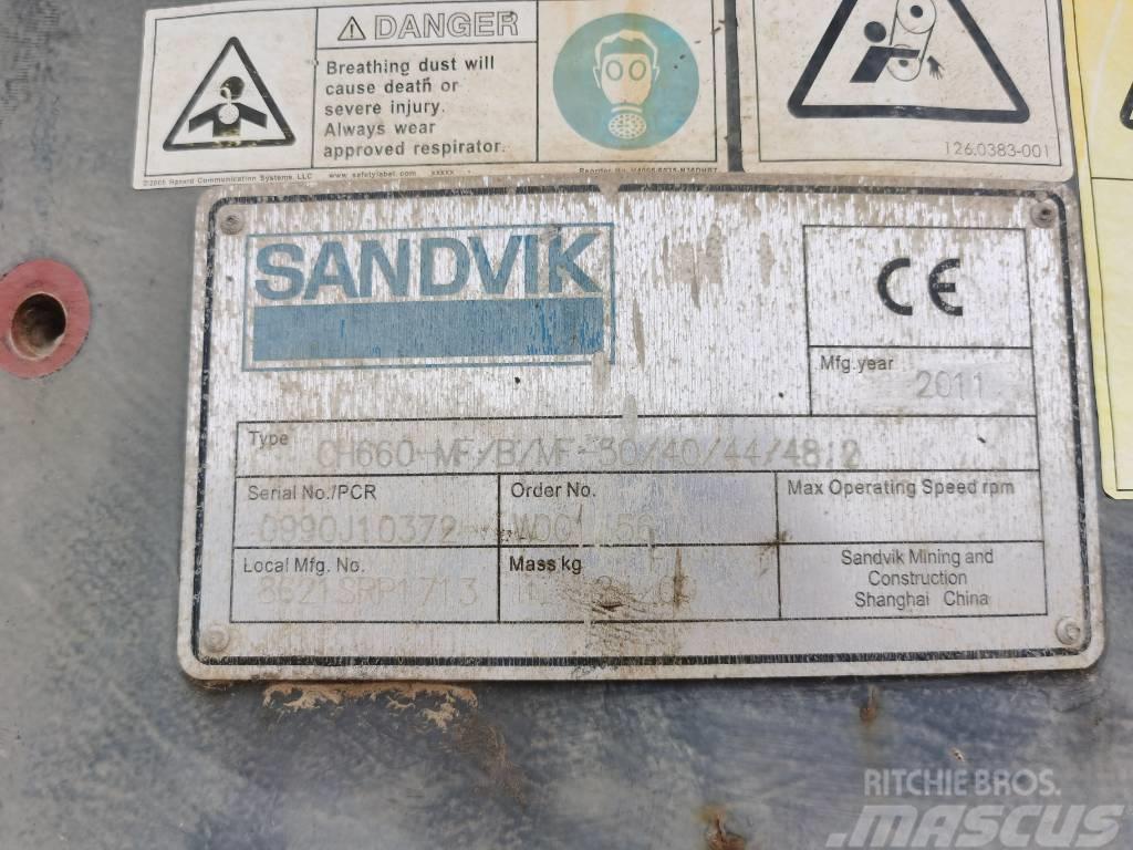 Sandvik CH 660 Knusere - anlæg
