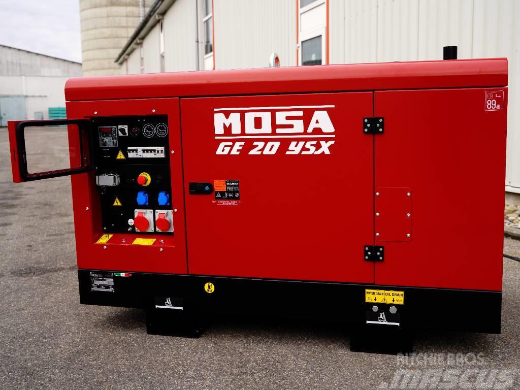 Mosa Stromerzeuger GE 20 YSX | 20 kVA (16 kW) / 400V Dieselgeneratorer