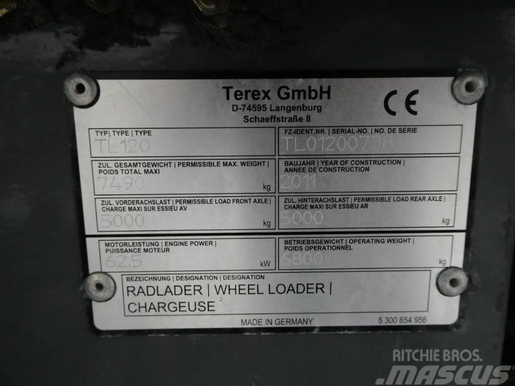 Terex TL 120 Læssemaskiner på hjul