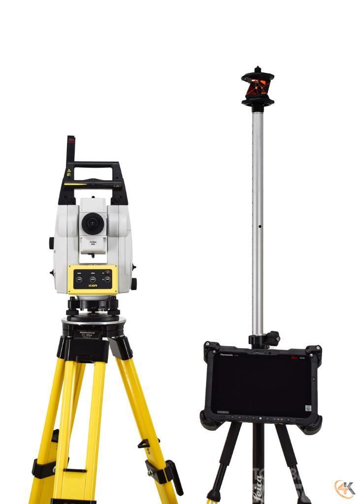 Leica NEW iCR70 Robotic Total Station w/ CC200 & iCON Andet tilbehør