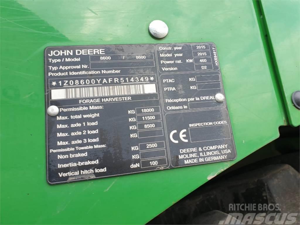 John Deere 8600 Grønthøster