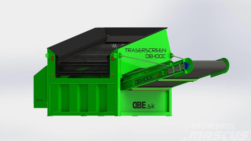 DB Engineering Traserscreen DB-100C Flachdecksiebanlage - 150 t/h Sorterværk