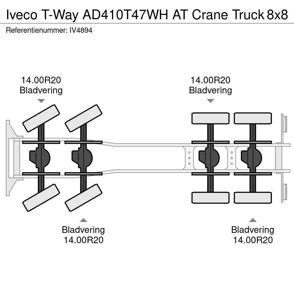 Iveco T-Way AD410T47WH AT Crane Truck Kraner til alt terræn