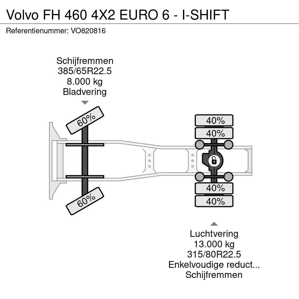 Volvo FH 460 4X2 EURO 6 - I-SHIFT Trækkere