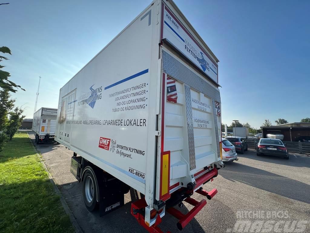 Kel-Berg 7,5m Semi-trailer med fast kasse