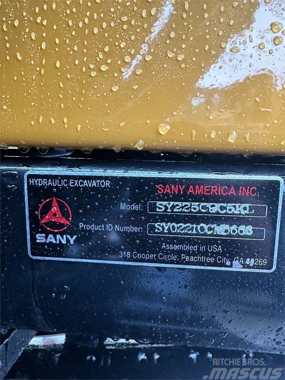 Sany SY225C Gravemaskiner på larvebånd