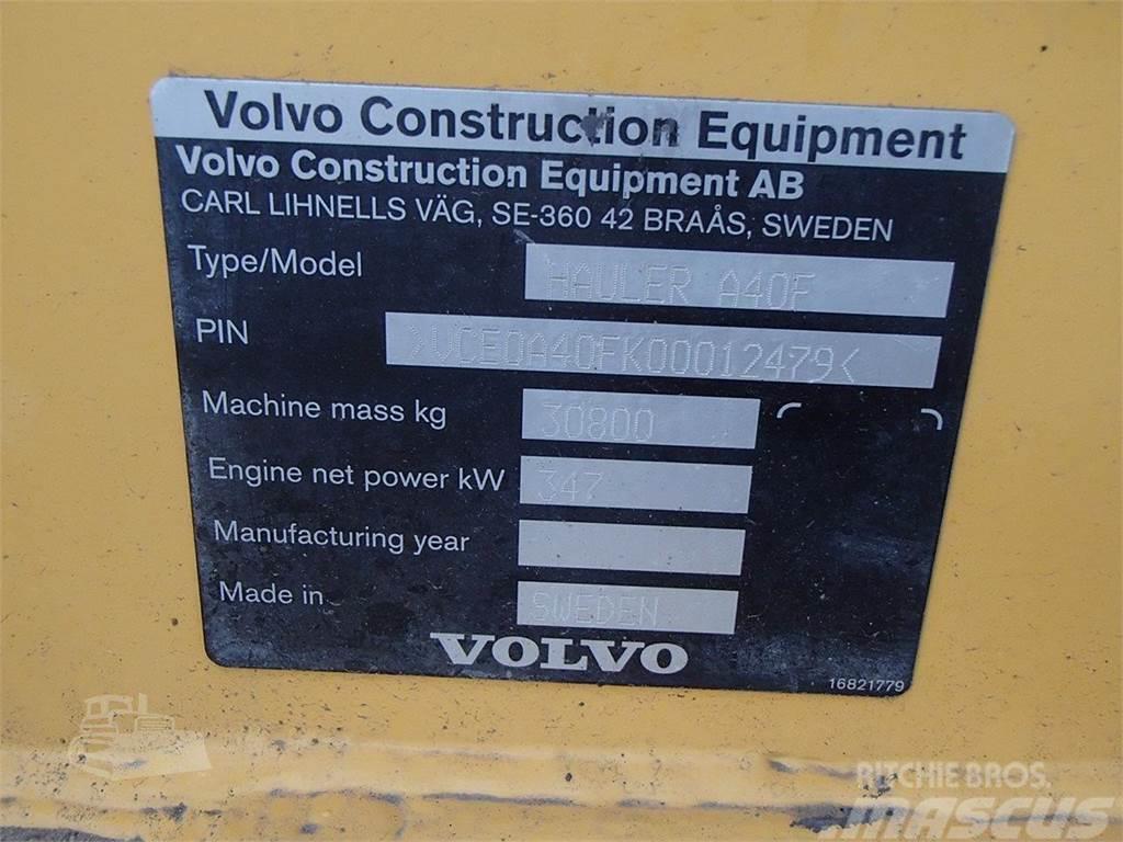 Volvo A40F Tankvogne - vand
