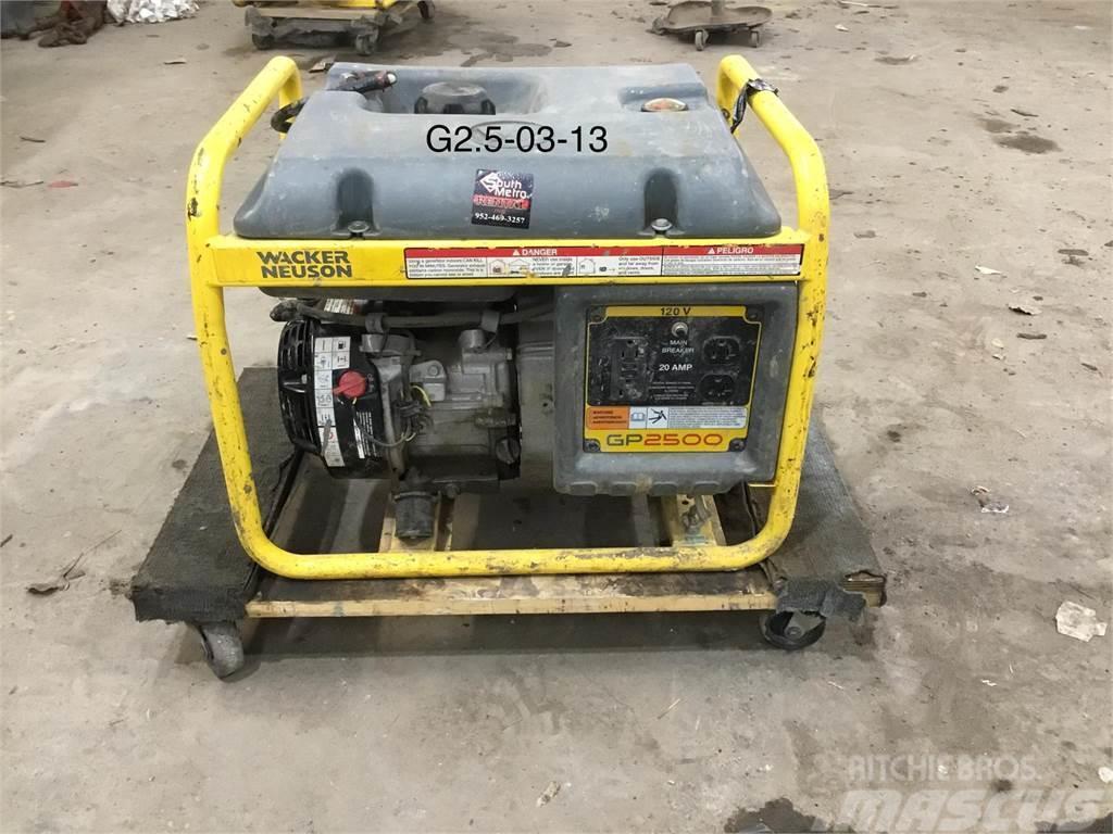 Wacker Neuson GP2500A Andre generatorer