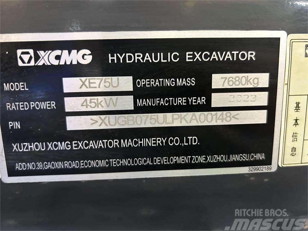 XCMG XE75U Gravemaskiner på larvebånd