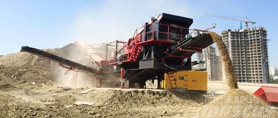 Constmach Mobile Limestone Crushing Plant Mobile knusere