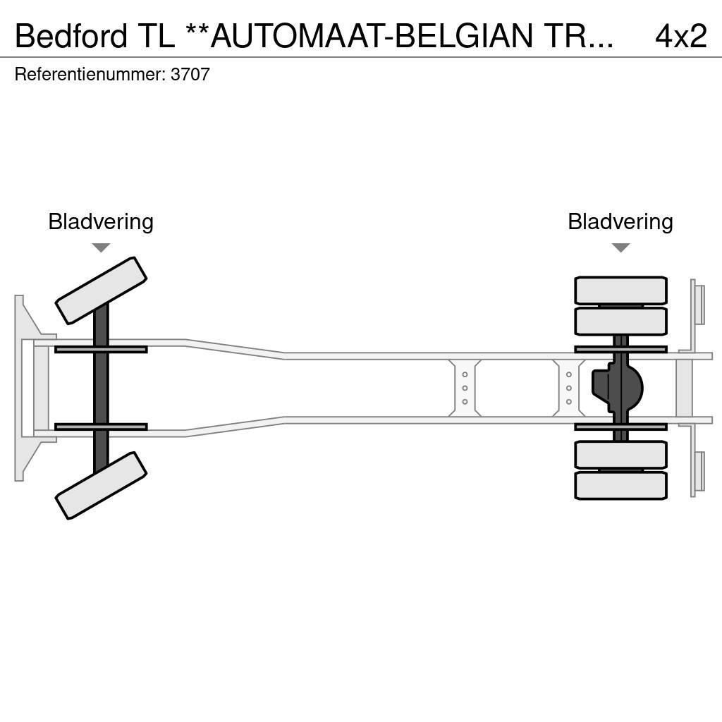 Bedford TL **AUTOMAAT-BELGIAN TRUCK** Brandbiler