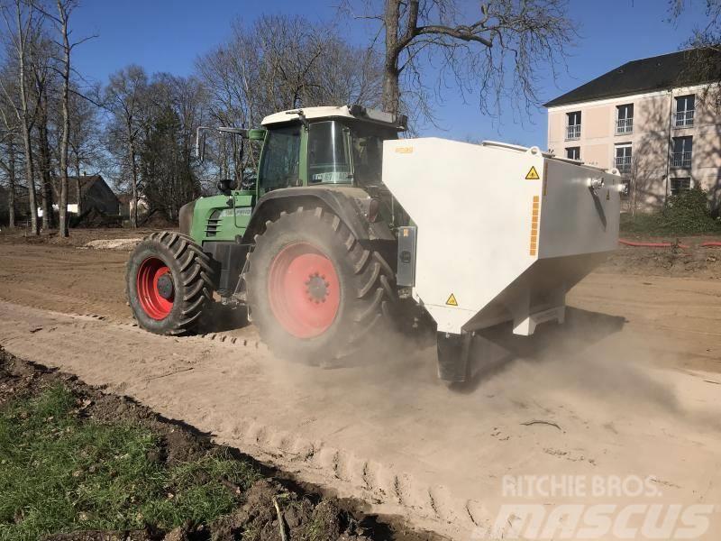  amag Bindemittelstreuer 5 m³ Heckanbau Traktor Asfaltrecyclere