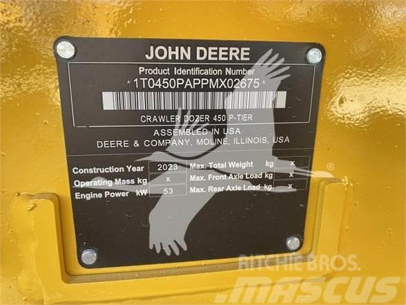 John Deere 450P LGP Bulldozer på larvebånd