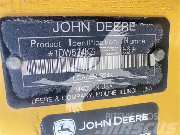John Deere 524K Læssemaskiner på hjul