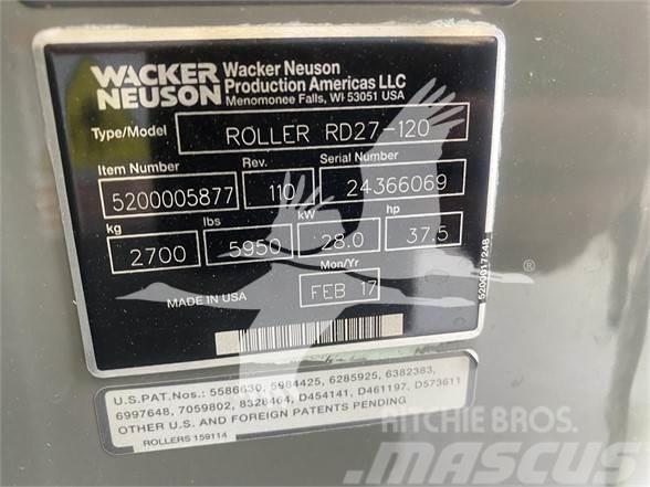 Wacker Neuson RD27-120 Enkelt tromle