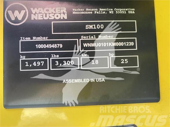 Wacker Neuson SM100 Minilæsser - skridstyret