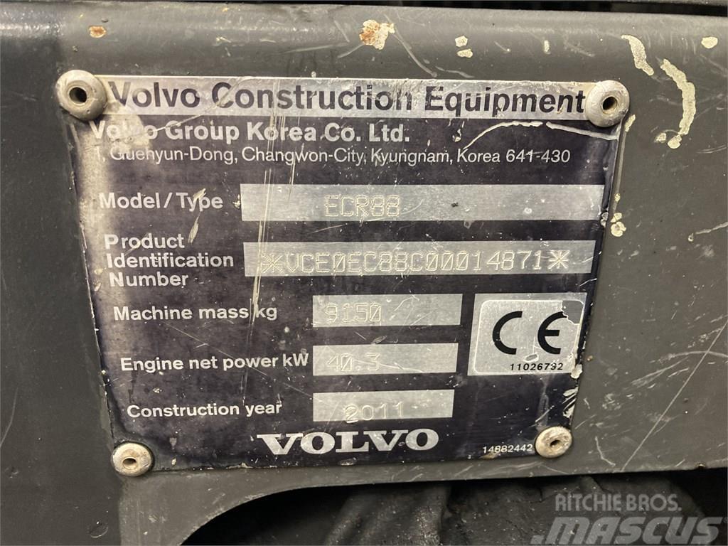 Volvo ECR 88 Midi-gravemaskiner 7t - 12t
