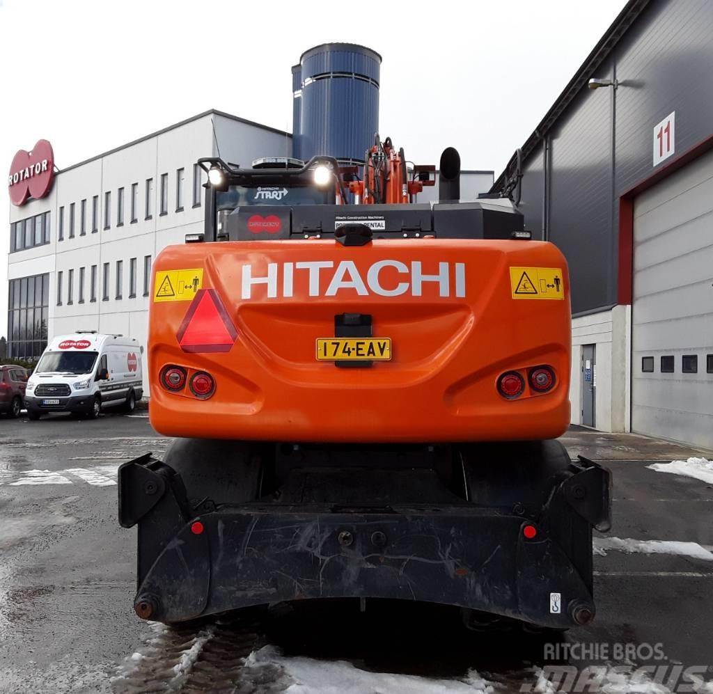 Hitachi ZX140W-6 Gravemaskiner på hjul