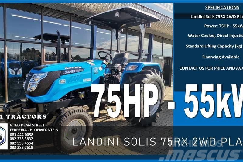 Landini SOLIS 75RX 2WD PLATFORM Traktorer