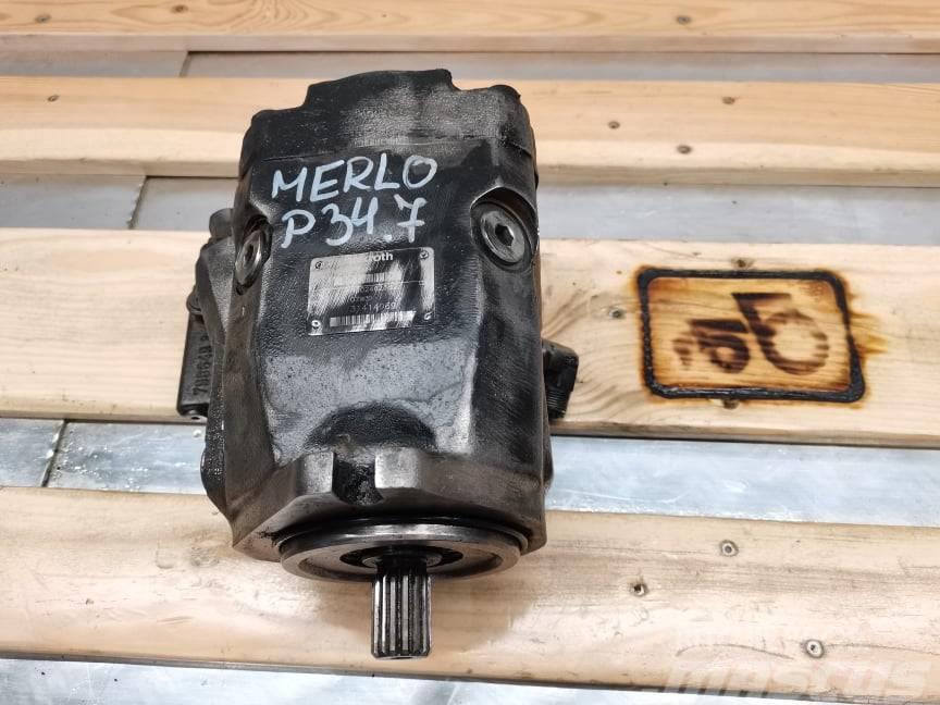 Merlo P 34.7 {Rexroth A10V}hydraulic pump Motorer