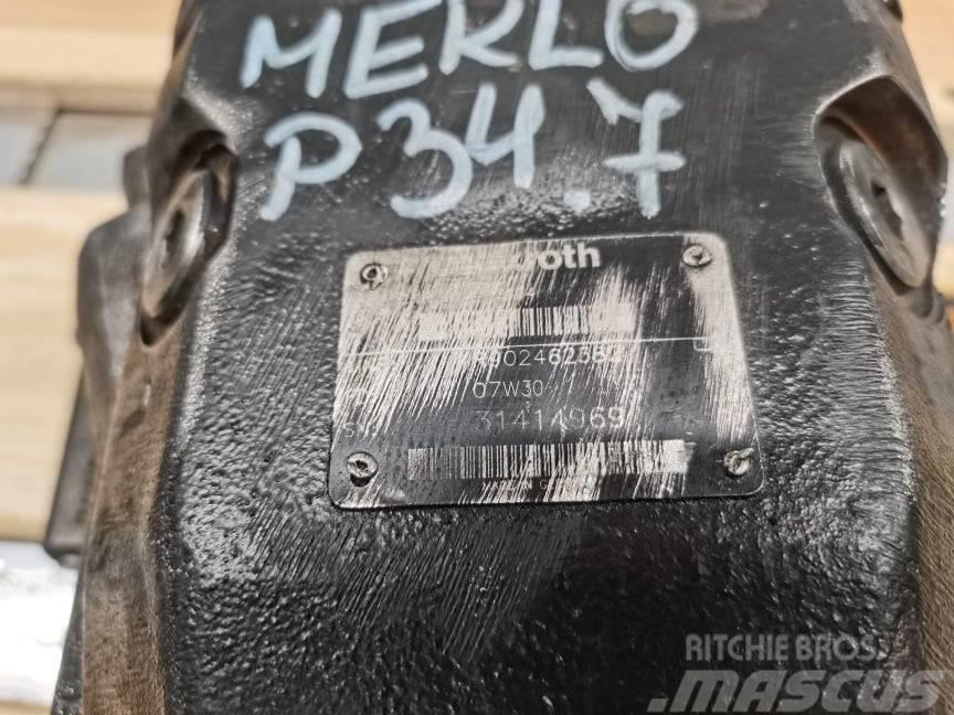 Merlo P 34.7 {Rexroth A10V}hydraulic pump Motorer