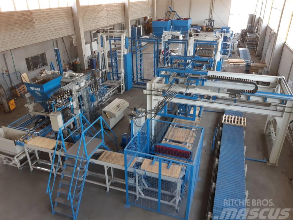 Metalika Concrete Block Manufacturing Plant (Line) Cementstens-maskiner