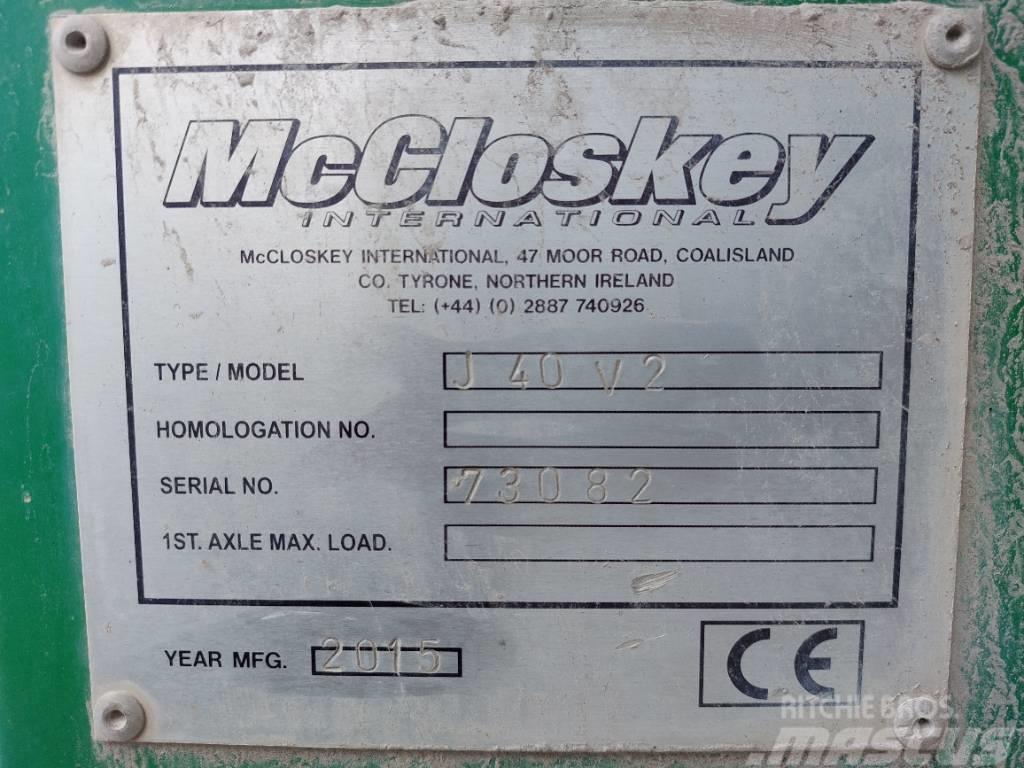 McCloskey J 40 V2 Knusere - anlæg