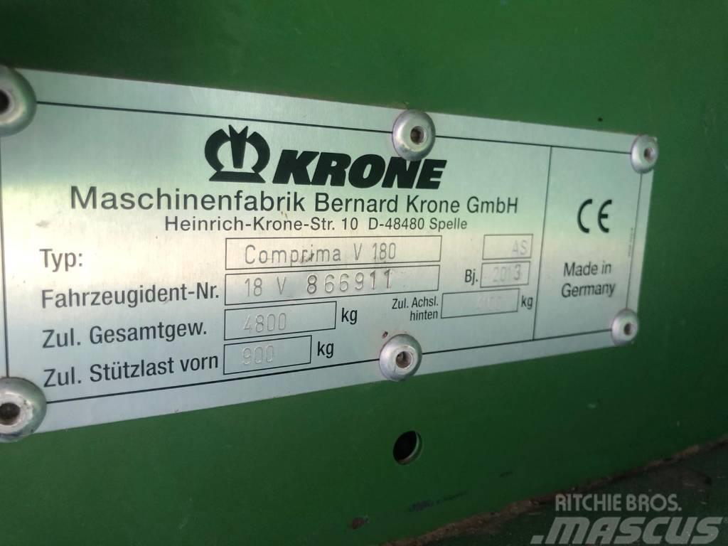 Krone Comprima V 180 XC Rundballe-pressere
