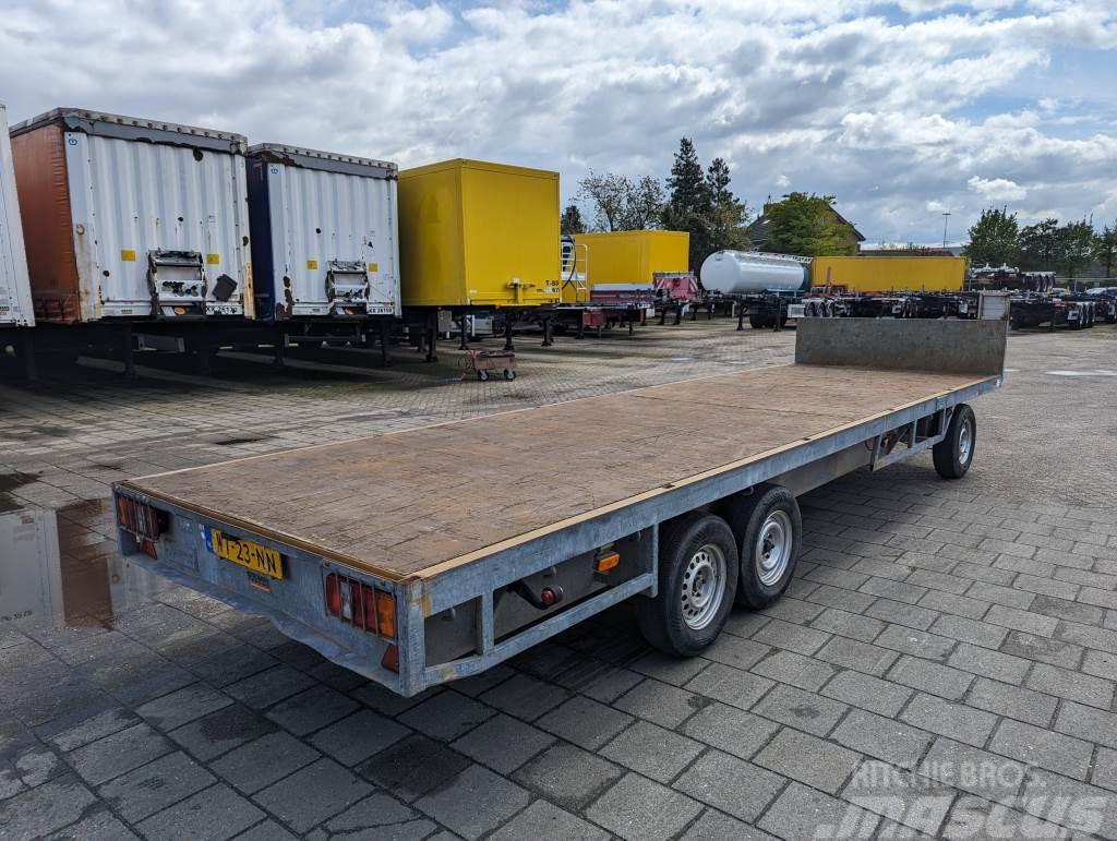 Veldhuizen G 43 5 3-Assen Knott - 8m Open Laadbak - Gegalvani Semi-trailer med lad/flatbed