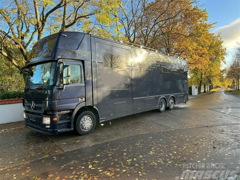 MERCEDES-BENZ Actros 26400 JK 5-6 Pferde Popout Automatik Lastbiler til dyretransport