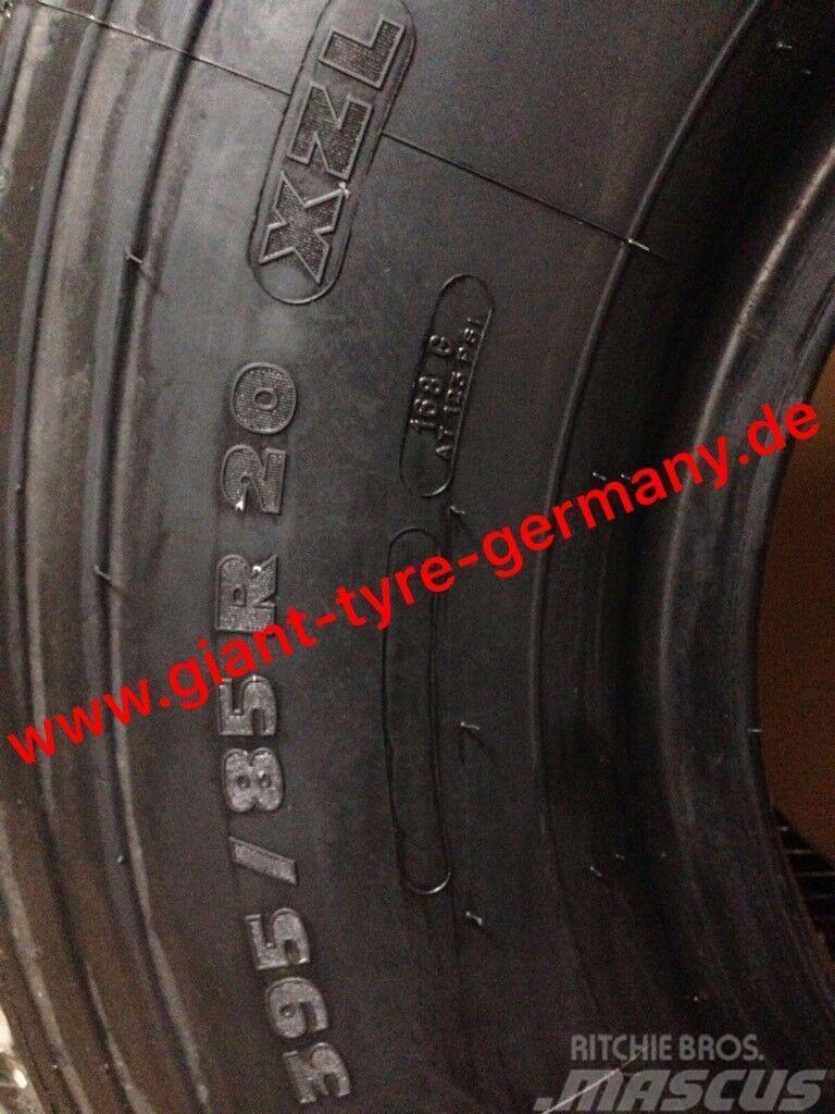 Michelin xzl 395/85r20 Dæk, hjul og fælge