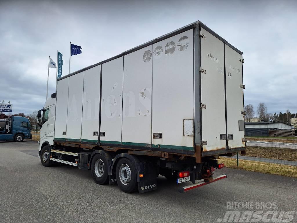 Volvo FH 6x2 Containerrede med Skåp Lastbiler med containerramme / veksellad