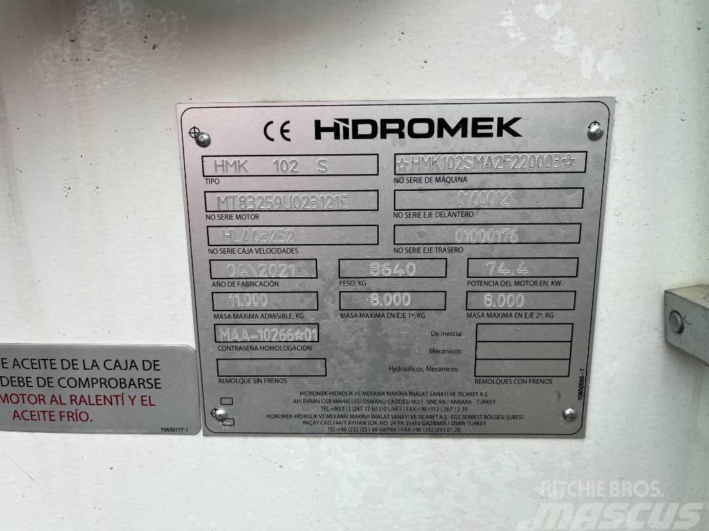 Hidromek 102s Alpha Læssemaskiner på hjul