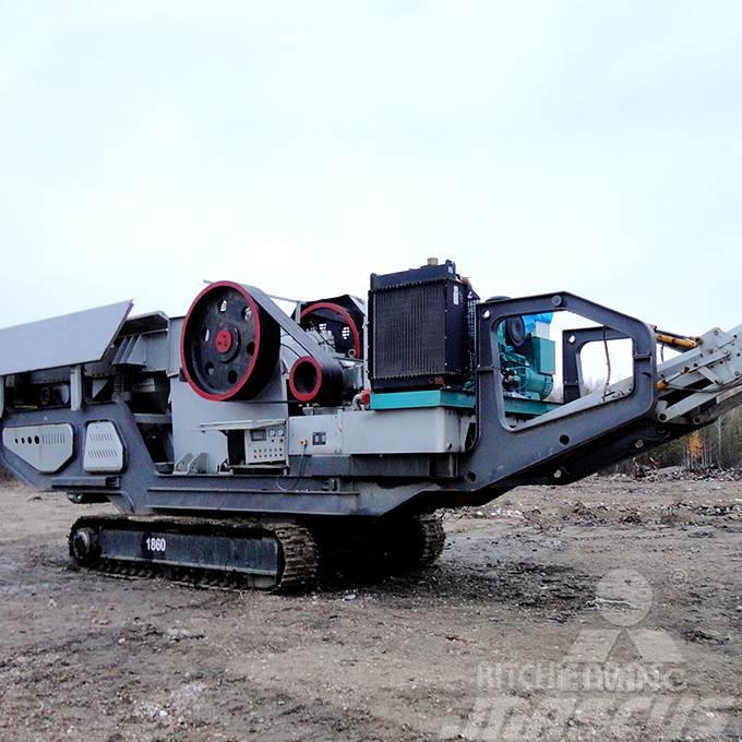 Liming YG935E69L Crawler type Mobile Crushing Plant Produktionsanlæg til grusgrav m.m.