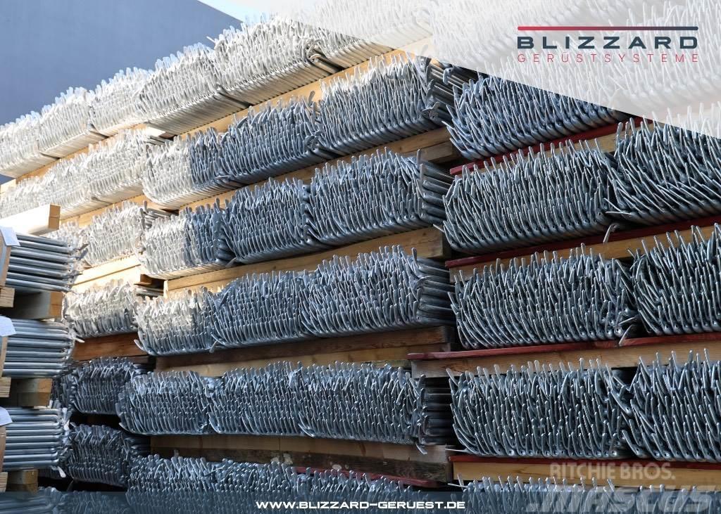 Blizzard S70 545 m² Fassadengerüst neu mit Aluböden Stillads udstyr