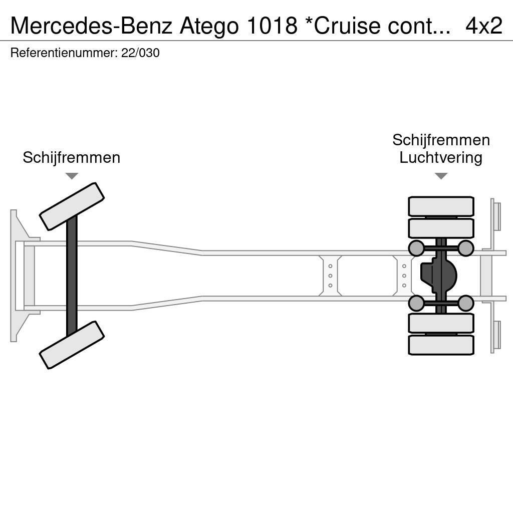 Mercedes-Benz Atego 1018 *Cruise control*Airco*Achteruitrijcamer Lastbiler til dyretransport
