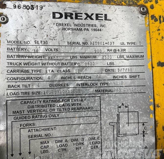 Drexel SLT30 El gaffeltrucks