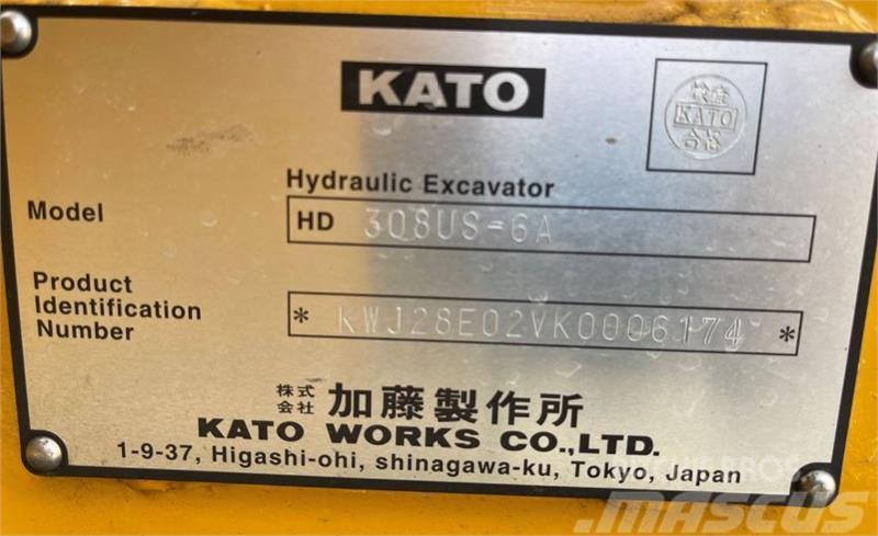 Kato HD308US-6A Minigravemaskiner
