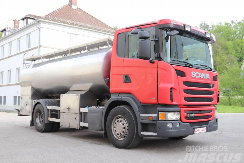 Scania G480 E6 Milch Isoliert 11.000L 3 Kammern Pumpe Tankbiler