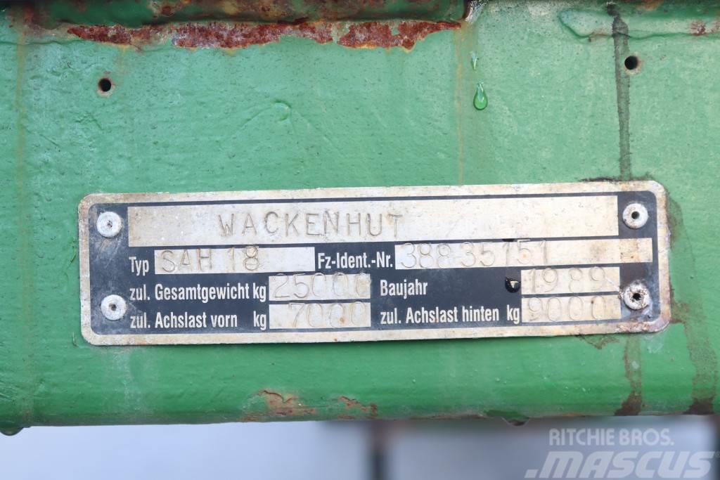 Wackenhut SAH18 Rungen Semi-trailer til tømmer