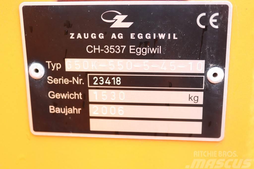  Zaugg G50K-550-5-45-10 Schneepflug 5,50m breit Andre