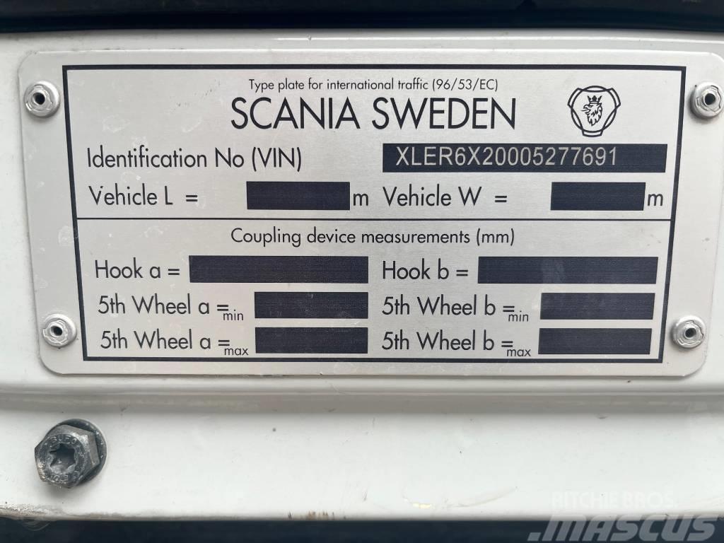 Scania R 480 XPI  HDS-Effer 655S Kraner til hårdt terræn